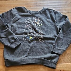 Garanimals Gray Space-Themed Sweatshirt
